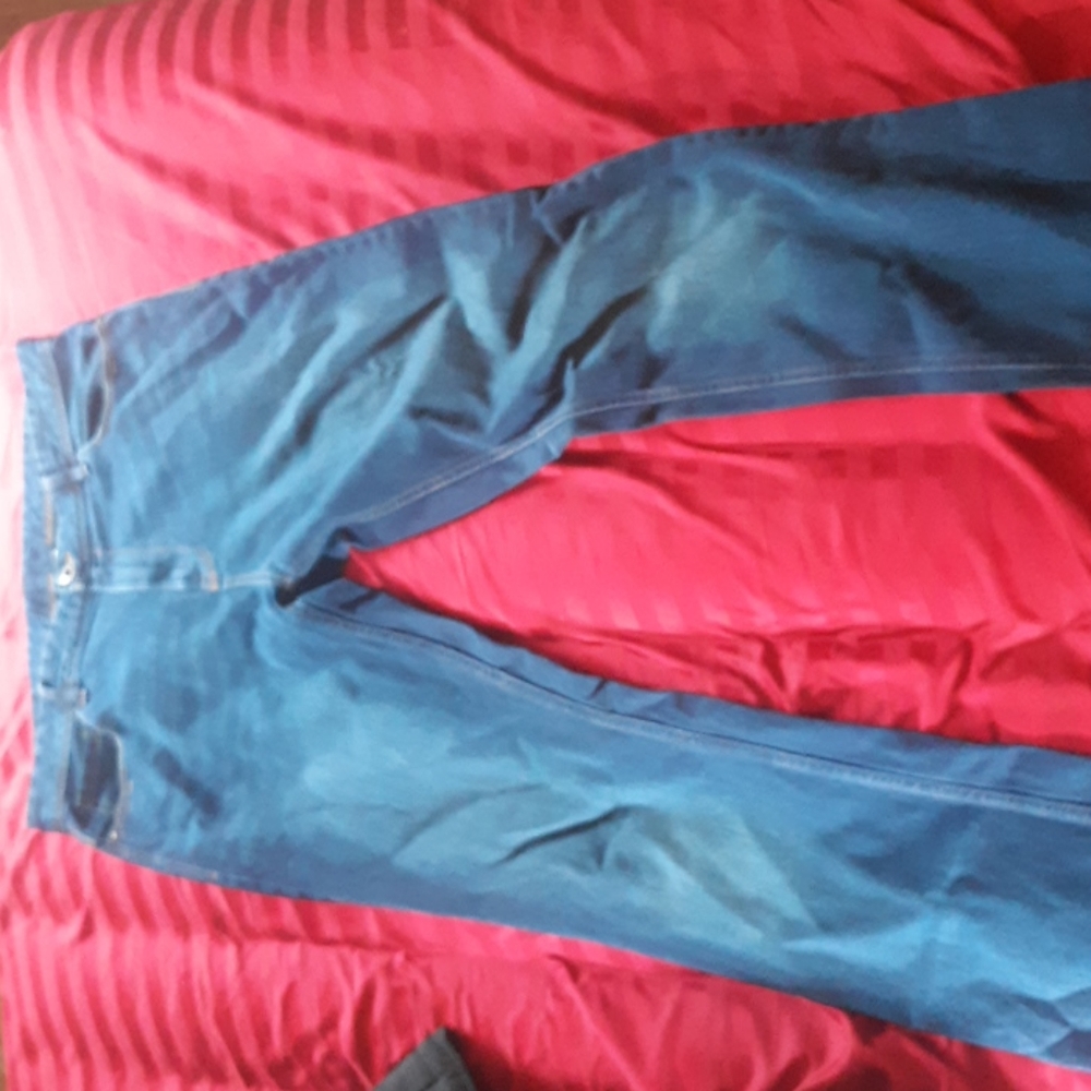 36 waist 34 length navy blue jeans